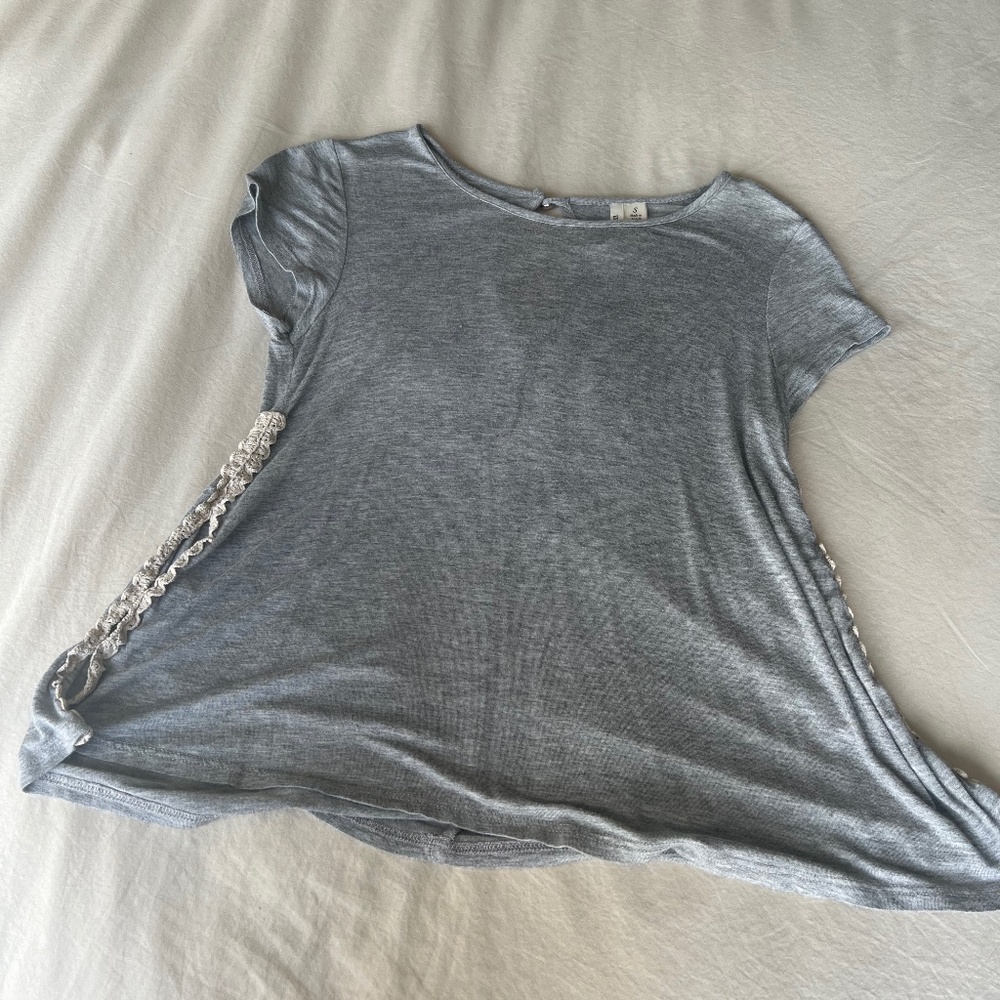 Light Grey Open Shirt